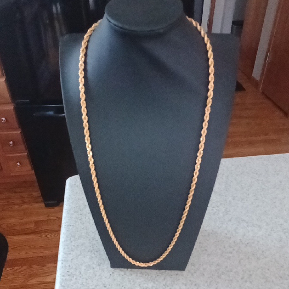 Monet Gold Statement Necklace
